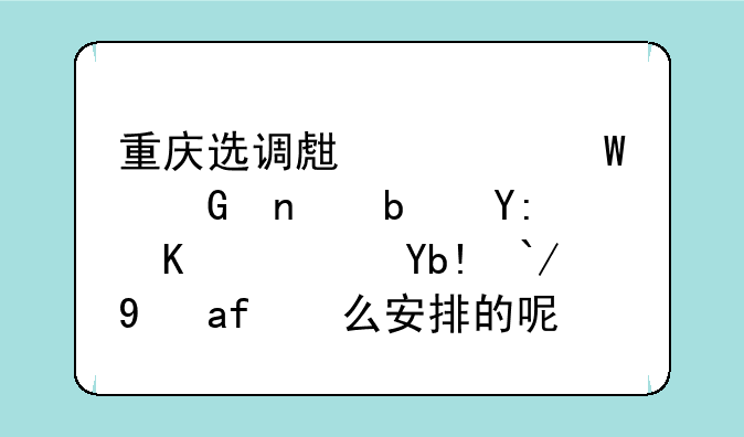 重庆选调生考试科目是哪些？分值是怎么安排的呢？